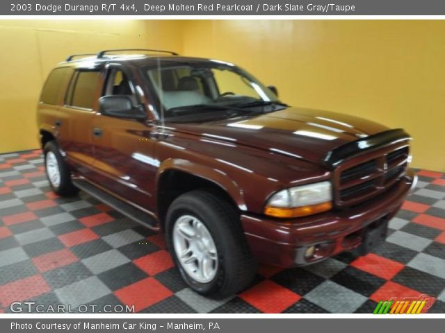 2003 Dodge Durango R/T 4x4 in Deep Molten Red Pearlcoat
