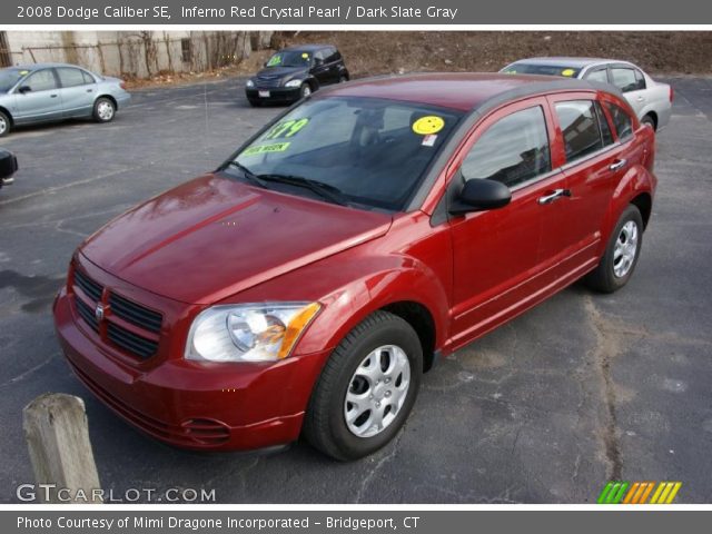 2008 Dodge Caliber SE in Inferno Red Crystal Pearl