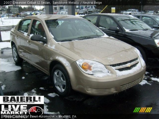 2007 Chevrolet Cobalt LS Sedan in Sandstone Metallic