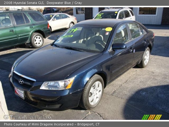 2008 Hyundai Sonata GLS in Deepwater Blue