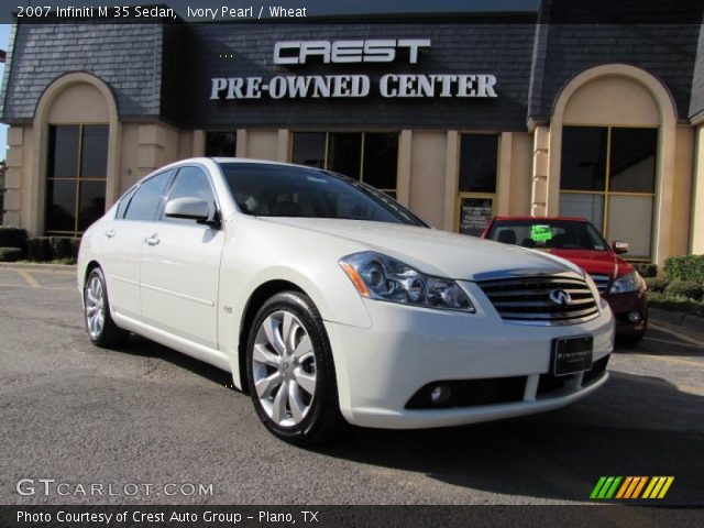 2007 Infiniti M 35 Sedan in Ivory Pearl