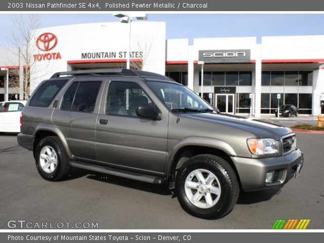 2003 Nissan Pathfinder SE 4x4 in Polished Pewter Metallic