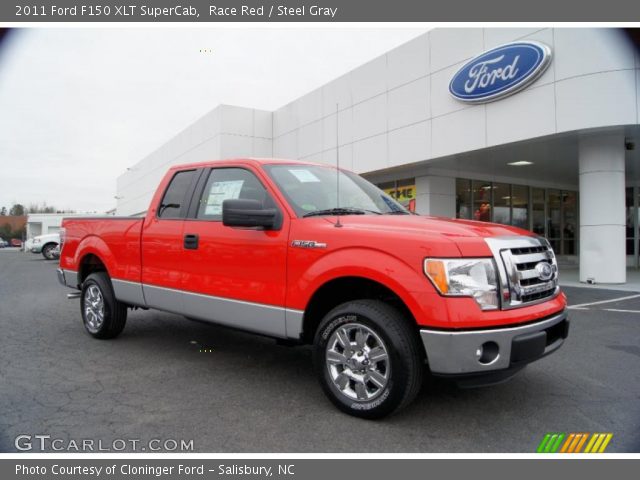 2011 Ford F150 XLT SuperCab in Race Red