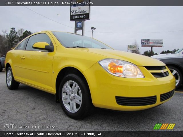 2007 Chevrolet Cobalt LT Coupe in Rally Yellow