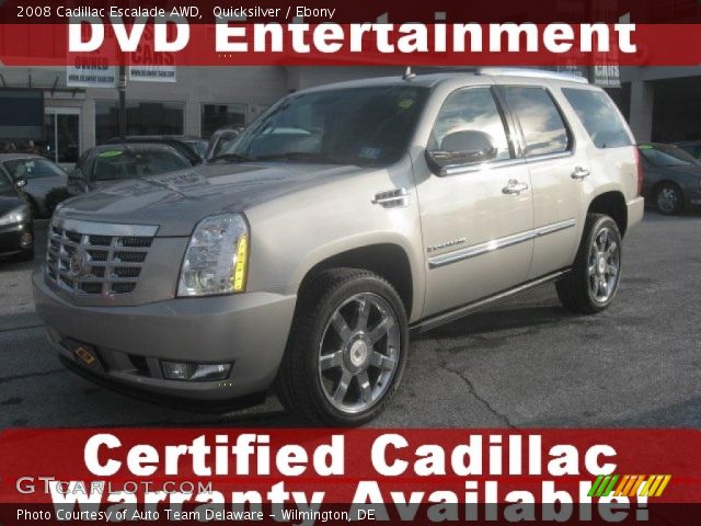2008 Cadillac Escalade AWD in Quicksilver