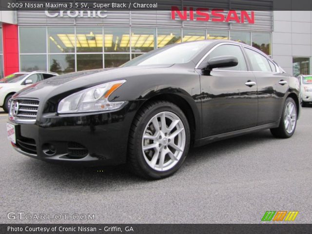 2009 Nissan Maxima 3.5 SV in Super Black