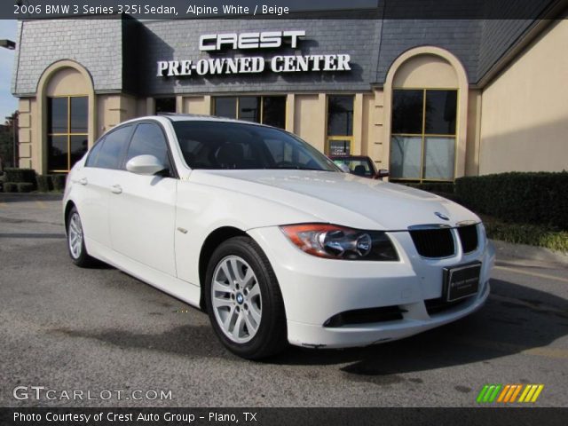 2006 BMW 3 Series 325i Sedan in Alpine White
