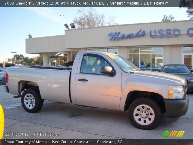 2008 Chevrolet Silverado 1500 Work Truck Regular Cab in Silver Birch Metallic