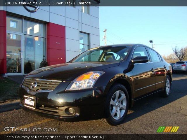 2008 Nissan Altima 2.5 SL in Super Black