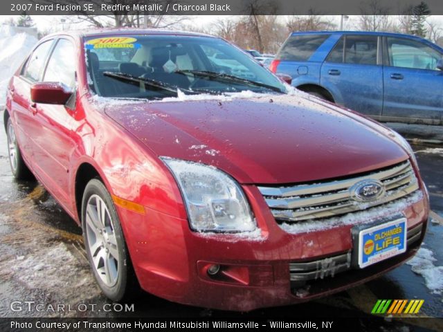 2007 Ford Fusion SE in Redfire Metallic