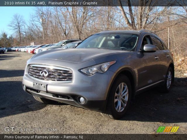 2010 Infiniti FX 35 AWD in Platinum Graphite