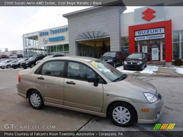 2006 Suzuki Aerio AWD Sedan in Cool Beige Metallic