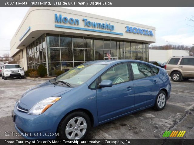 2007 Toyota Prius Hybrid in Seaside Blue Pearl
