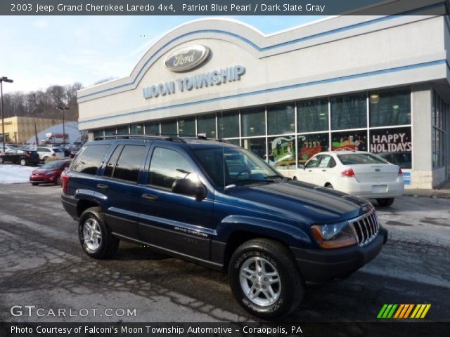 2003 Jeep Grand Cherokee Laredo 4x4 in Patriot Blue Pearl