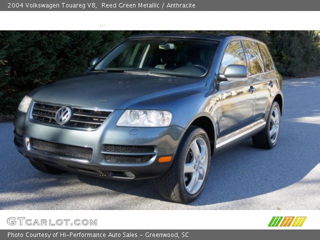 2004 Volkswagen Touareg V8 in Reed Green Metallic