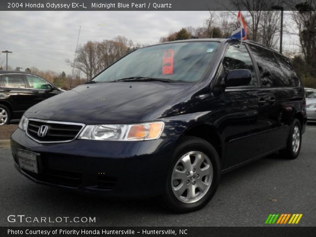 2004 Honda Odyssey EX-L in Midnight Blue Pearl