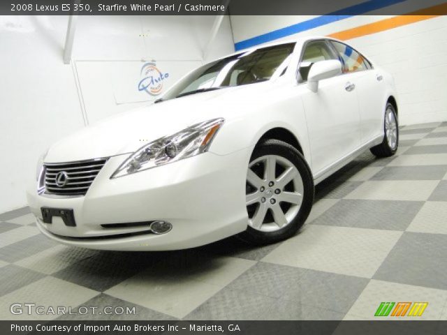 2008 Lexus ES 350 in Starfire White Pearl