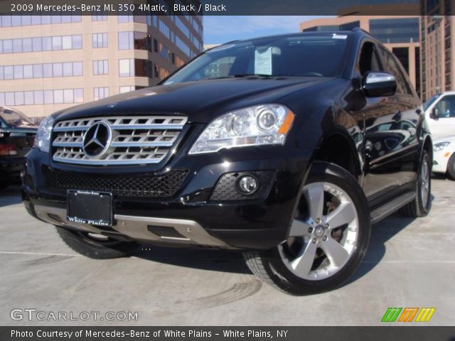 2009 Mercedes-Benz ML 350 4Matic in Black