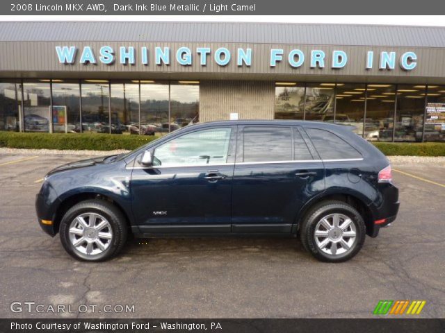 2008 Lincoln MKX AWD in Dark Ink Blue Metallic
