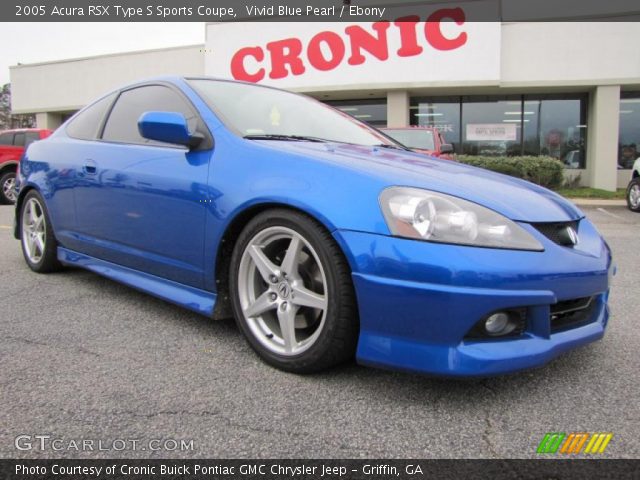 2005 Acura RSX Type S Sports Coupe in Vivid Blue Pearl