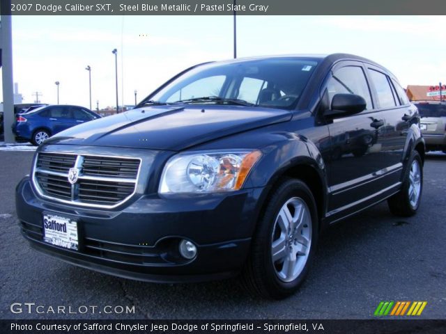 2007 Dodge Caliber SXT in Steel Blue Metallic