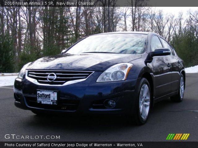 2010 Nissan Altima 3.5 SR in Navy Blue