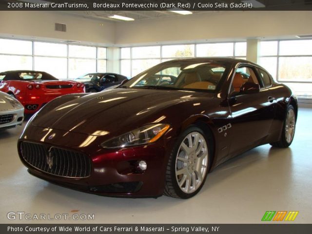 2008 Maserati GranTurismo  in Bordeaux Pontevecchio (Dark Red)