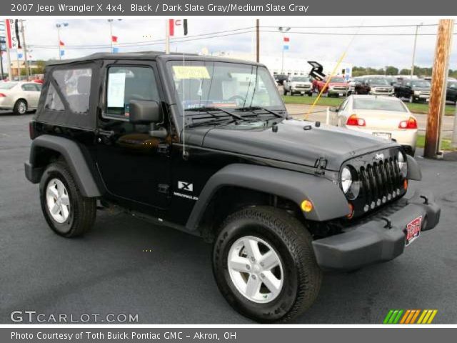 2007 Jeep Wrangler X 4x4 in Black