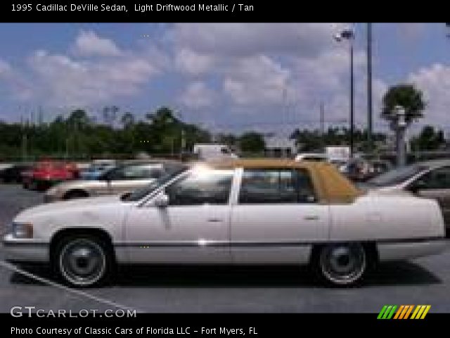 1995 Cadillac DeVille Sedan in Light Driftwood Metallic