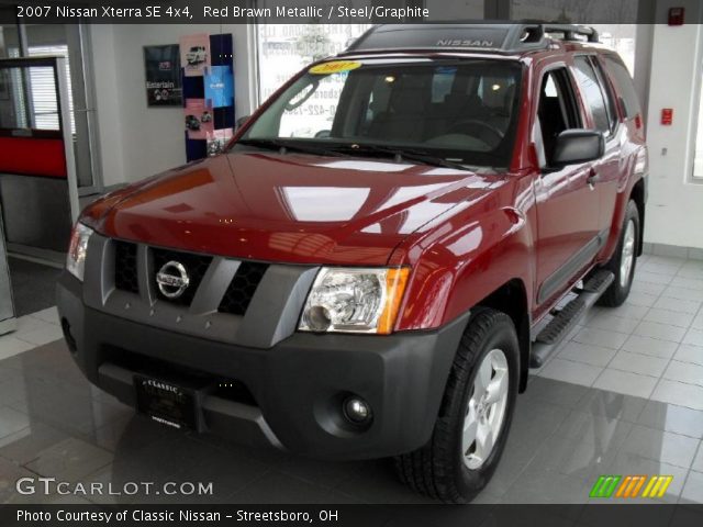 2007 Nissan Xterra SE 4x4 in Red Brawn Metallic