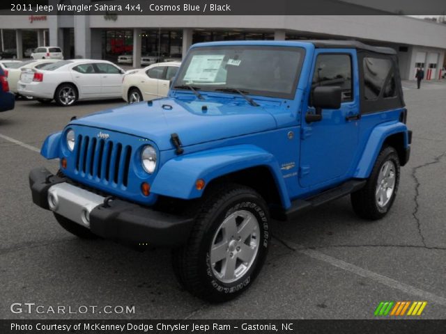 2011 Jeep Wrangler Sahara 4x4 in Cosmos Blue