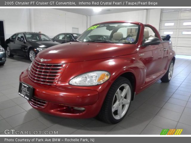 2005 Chrysler PT Cruiser GT Convertible in Inferno Red Crystal Pearl