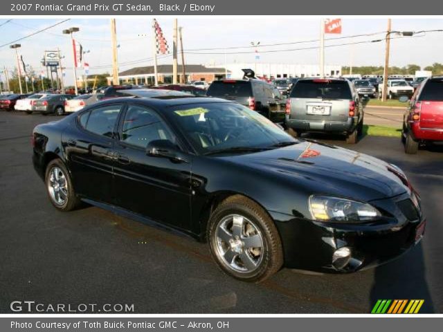 2007 Pontiac Grand Prix GT Sedan in Black