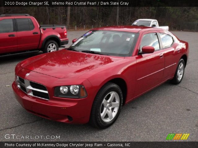 2010 Dodge Charger SE in Inferno Red Crystal Pearl