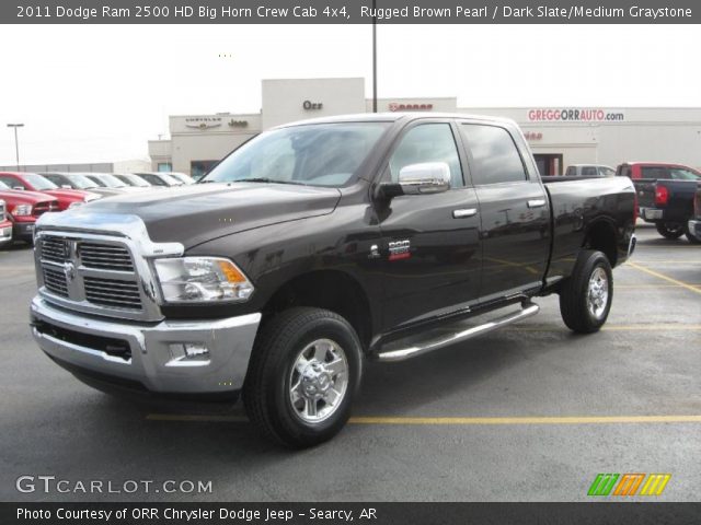 2011 Dodge Ram 2500 HD Big Horn Crew Cab 4x4 in Rugged Brown Pearl
