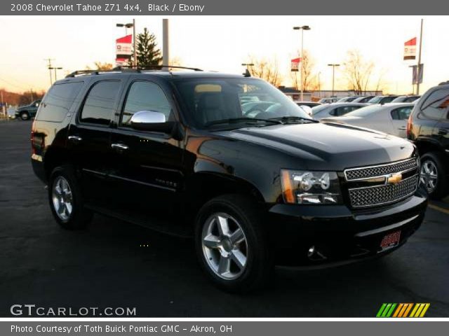 2008 Chevrolet Tahoe Z71 4x4 in Black