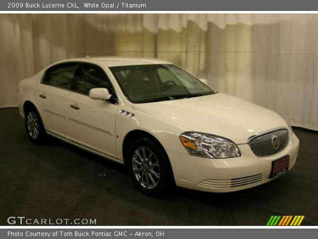 2009 Buick Lucerne CXL in White Opal