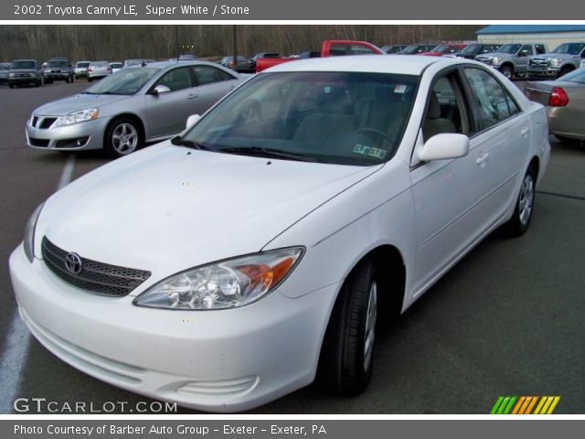 2002 Toyota Camry LE in Super White