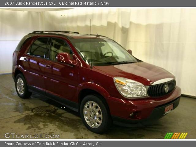 2007 Buick Rendezvous CXL in Cardinal Red Metallic