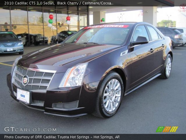 2010 Cadillac CTS 3.0 Sedan in Black Cherry