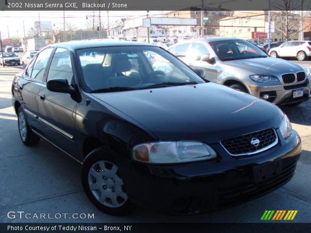 2002 Nissan Sentra GXE in Blackout