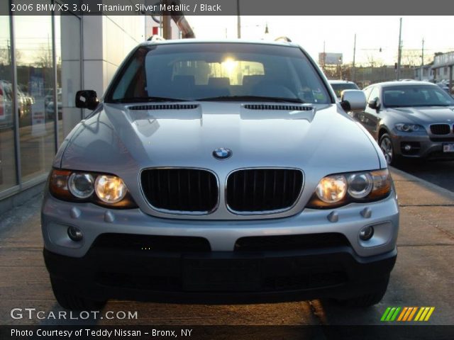 2006 BMW X5 3.0i in Titanium Silver Metallic