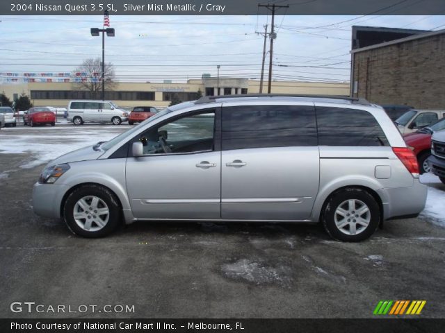 2004 Nissan Quest 3.5 SL in Silver Mist Metallic