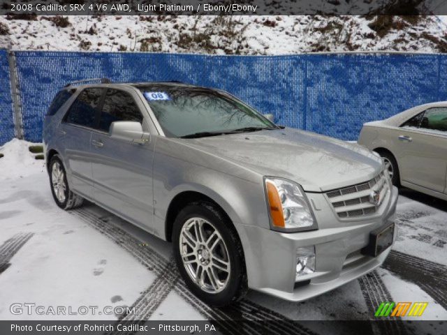 2008 Cadillac SRX 4 V6 AWD in Light Platinum