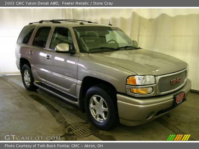 2003 GMC Yukon Denali AWD in Pewter Metallic