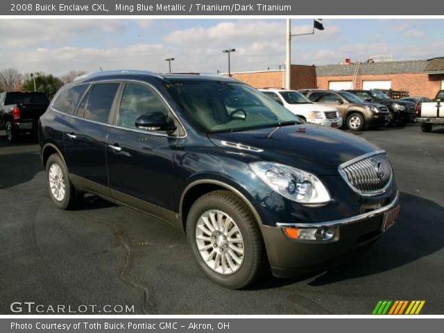 2008 Buick Enclave CXL in Ming Blue Metallic