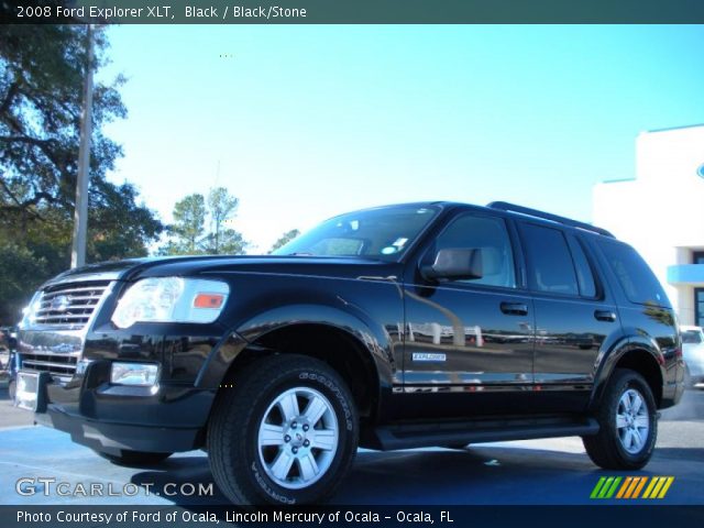 2008 Ford Explorer XLT in Black