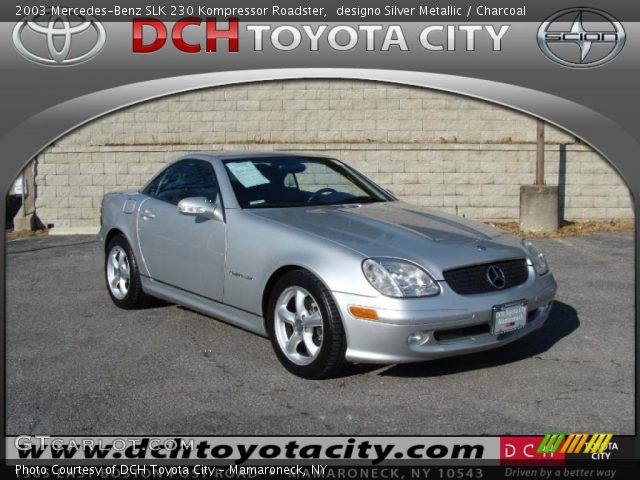 2003 Mercedes-Benz SLK 230 Kompressor Roadster in designo Silver Metallic