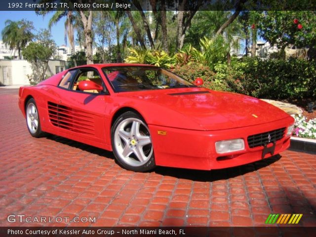 1992 Ferrari 512 TR  in Rosso Corsa