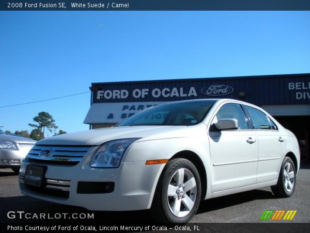 2008 Ford Fusion SE in White Suede